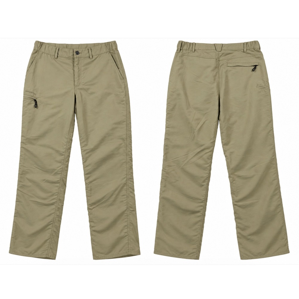 Patagonia Men's Guidewater Pants Large Tan Khaki Lightweight Gorpcore Outdoor